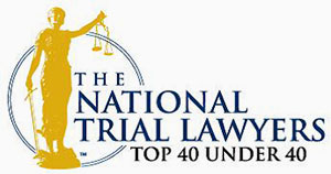 National Top 40, Under 40 Trial Lawyers award recipient