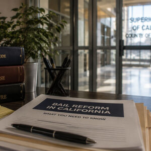 Bail Reform in California: What You Need to Know Bail Reform in California: What You Need to Know