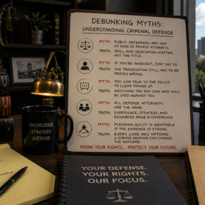 Debunking Myths: Understanding Criminal Defense