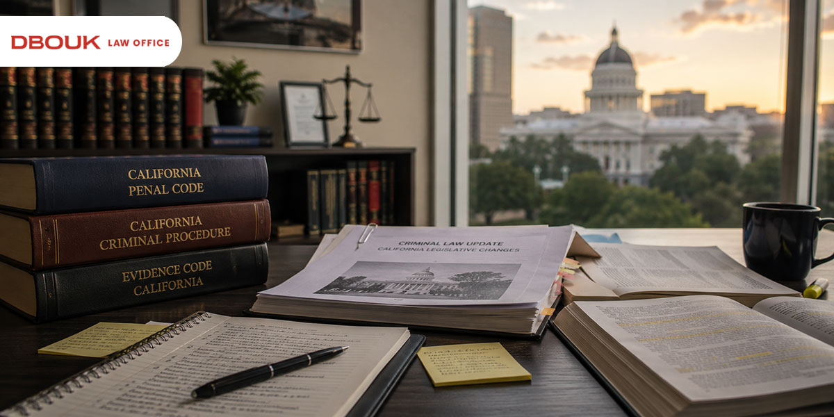 The Impact of Recent California Criminal Law Changes on Defendants